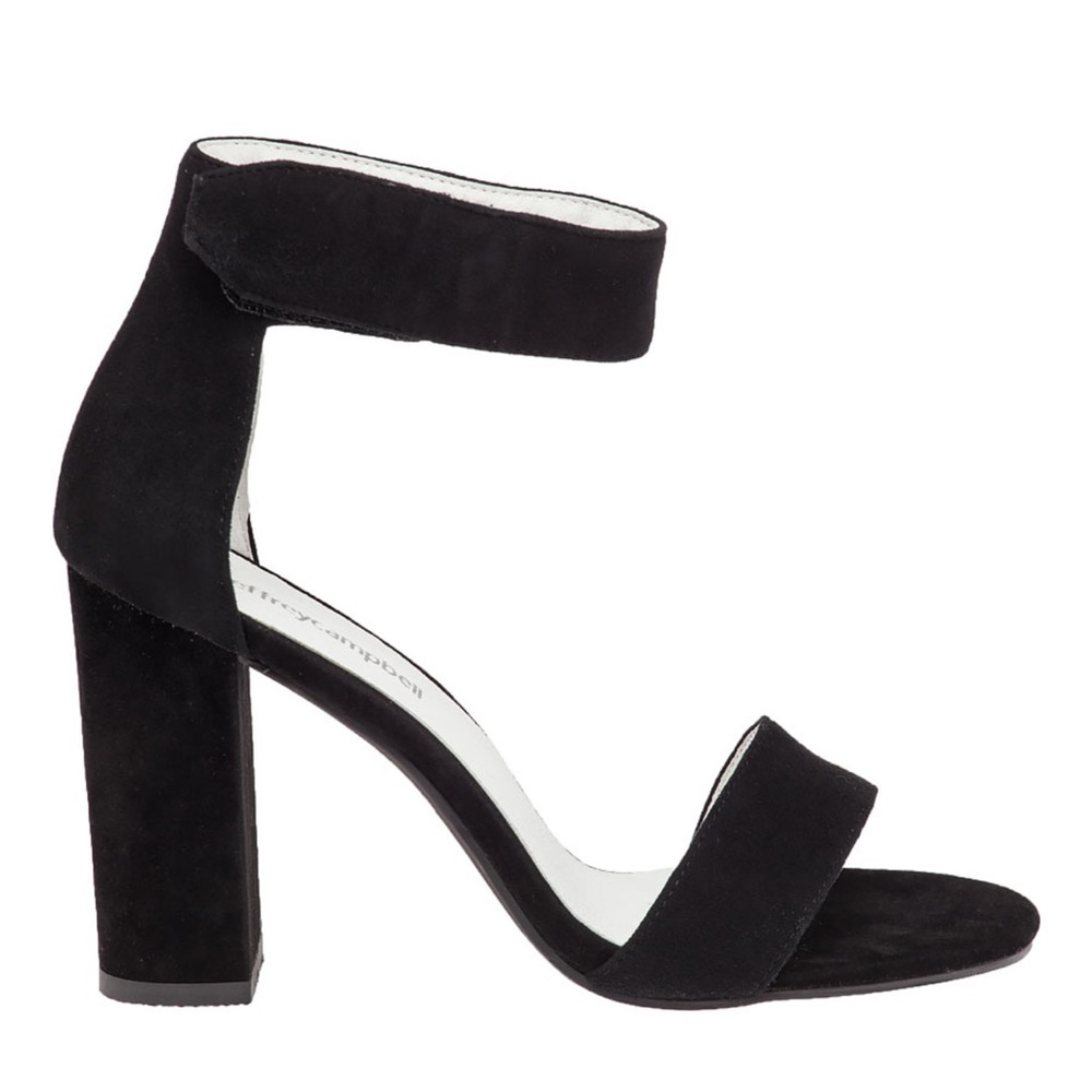 Jeffrey Campbell Black Suede Heel